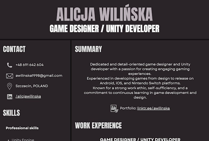 consult your game design